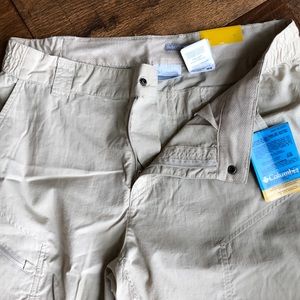Columbia nylon pants insect blocker NwT 34 x 32